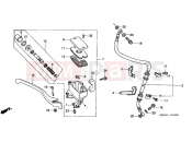 HONDA VT750C3Y Shadow 2000 F-4 FRONT MASTER CYLINDER