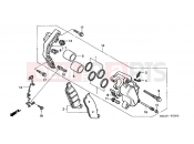HONDA VT750C3Y Shadow 2000 F-9 FRONT BRAKE CALIPER