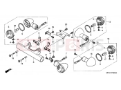 HONDA VT750C7 Shadow 2007 F-26 FLASHING