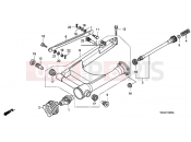 HONDA VT750C8 Shadow 2008 F-24 SWING ARM