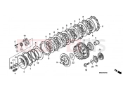 HONDA VT750C9 Shadow 2009 E-7 CLUTCH