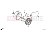HONDA VT750C9 Shadow 2009 E-9 GENERATOR