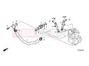 HONDA VT750C9 Shadow 2009 E-18 WATER PIPE