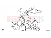 HONDA VT750C9 Shadow 2009 F-20 EXHAUST DRUM