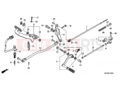 HONDA VT750C9 Shadow 2009 F-21 PEDAL (EXCEPT KO)