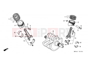 HONDA VT750CA7 Shadow 2007 E-15 CRANKSHAFT