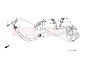 HONDA VT750CA7 Shadow 2007 E-18 WATER PIPE