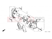 HONDA VT750CA7 Shadow 2007 F-9 FRONT BRAKE CALIPER
