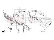 HONDA VT750CA7 Shadow 2007 F-16 SIDE COVER