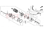 HONDA VT750CAA Shadow 2010 E-12 STARTER ENGINE