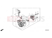 HONDA VT750CAA Shadow 2010 E-20 THROTTLE HOUSING