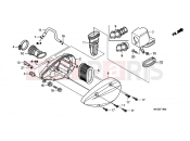 HONDA VT750CAA Shadow 2010 F-18 AIR FILTER