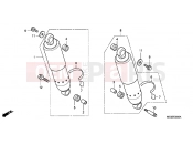 HONDA VT750CAA Shadow 2010 F-25 REAR SHOCK ABSORBER