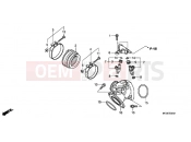 HONDA VT750CSA Shadow 2010 E-2-2 SUCTION PIPE