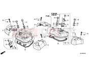 HONDA VT750CSD Shadow 2013 E-1 VALVE COVER
