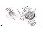 HONDA VT750CSD Shadow 2013 E-2 FRONT CYLINDER HEAD