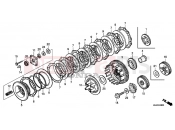 HONDA VT750CSD Shadow 2013 E-8 CLUTCH