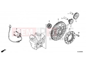 HONDA VT750CSD Shadow 2013 E-9 CLUTCH COUPLING START