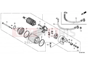 HONDA VT750CSD Shadow 2013 E-13 STARTER ENGINE