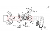 HONDA VT750CSD Shadow 2013 E-14 OIL PUMP