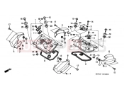 HONDA VT750DC2 Shadow 2002 E-1 VALVE COVER