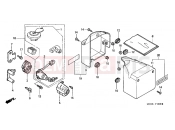 HONDA VT750DC2 Shadow 2002 F-15 SIDE COVER