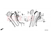 HONDA VT750SB Shadow 2011 E-4 TIMING CHAIN ​​/ TENSIONER