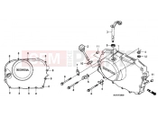 HONDA VT750SB Shadow 2011 E-6 RIGHT CRANKSHAFT COVER