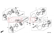 HONDA VT750SB Shadow 2011 F-35 FLASHING