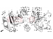 HONDA VT750SB Shadow 2011 F-41 RADIATOR