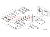 HONDA VT750SB Shadow 2011 F-48 TOOLS