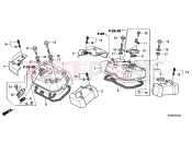 HONDA VT750SA Shadow RS 2010 E-1 VALVE COVER