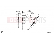 HONDA VT750SA Shadow RS 2010 E-3-10 CAMSHAFT / VALVE (REAR)