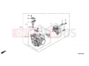 HONDA VT750SA Shadow RS 2010 E-23 THROTTLE HOUSING