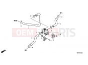 HONDA VT750SA Shadow RS 2010 F-25-20 AIR INJECTION CONTROLVALVE