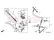 HONDA VT750DC2 Shadow Spirit 2002 F-4 FRONT MASTER CYLINDER