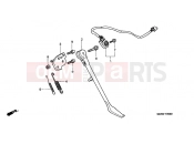 HONDA VT750DC2 Shadow Spirit 2002 F-20 SUPPORT