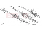 HONDA CBR1100XX6 Super Blackbird 2006 E-15 BALANCER