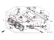 HONDA CBR1100XX6 Super Blackbird 2006 E-18 THROTTLE HOUSING (ED.)
