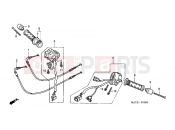 HONDA CBR1100XX6 Super Blackbird 2006 F-3 SWITCH / CABLE