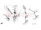 HONDA CBR1100XX6 Super Blackbird 2006 F-4 FRONT MASTER CYLINDER