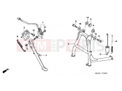 HONDA CBR1100XX6 Super Blackbird 2006 F-24 SUPPORT