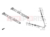 HONDA CBR1100XXY Super Blackbird 2000 E-3 CAMSHAFT / VALVE