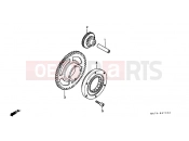 HONDA CBR1100XXY Super Blackbird 2000 E-7 CLUTCH COUPLING START