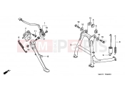 HONDA CBR1100XXY Super Blackbird 2000 F-24 SUPPORT