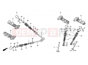 HONDA VTR1000F3 Super Hawk 2003 E-3 CAMSHAFT / VALVE