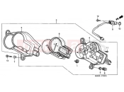 HONDA VTR1000F3 Super Hawk 2003 F-2-1 METER (1/2/3)