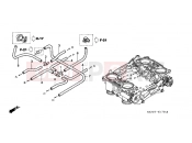 HONDA VFR8005 VFR 2005 E-17-1 THROTTLE HOUSING (PIPING)
