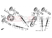 HONDA VFR800FIX VFR 1999 E-3 CAMSHAFT / VALVE