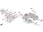 HONDA VFR800FIX VFR 1999 E-16-1 THROTTLE HOUSING (PIPING)